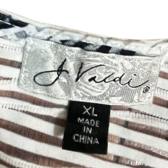 J Valdi Women’s Tropical Palms Swim Coverup, Size XL - Picture 3 of 7